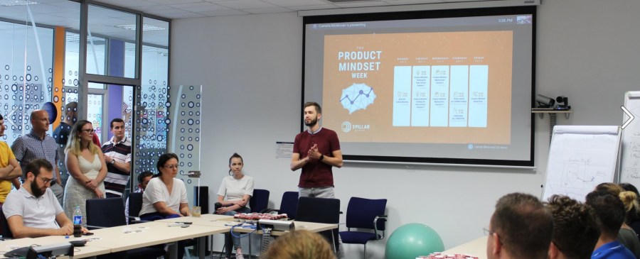 Romania kicked off launch week with an official training for all employees to learn and embrace the principles of the Product Mindset.